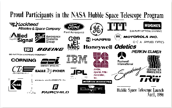 Participants in Hubble Space Telescope Project